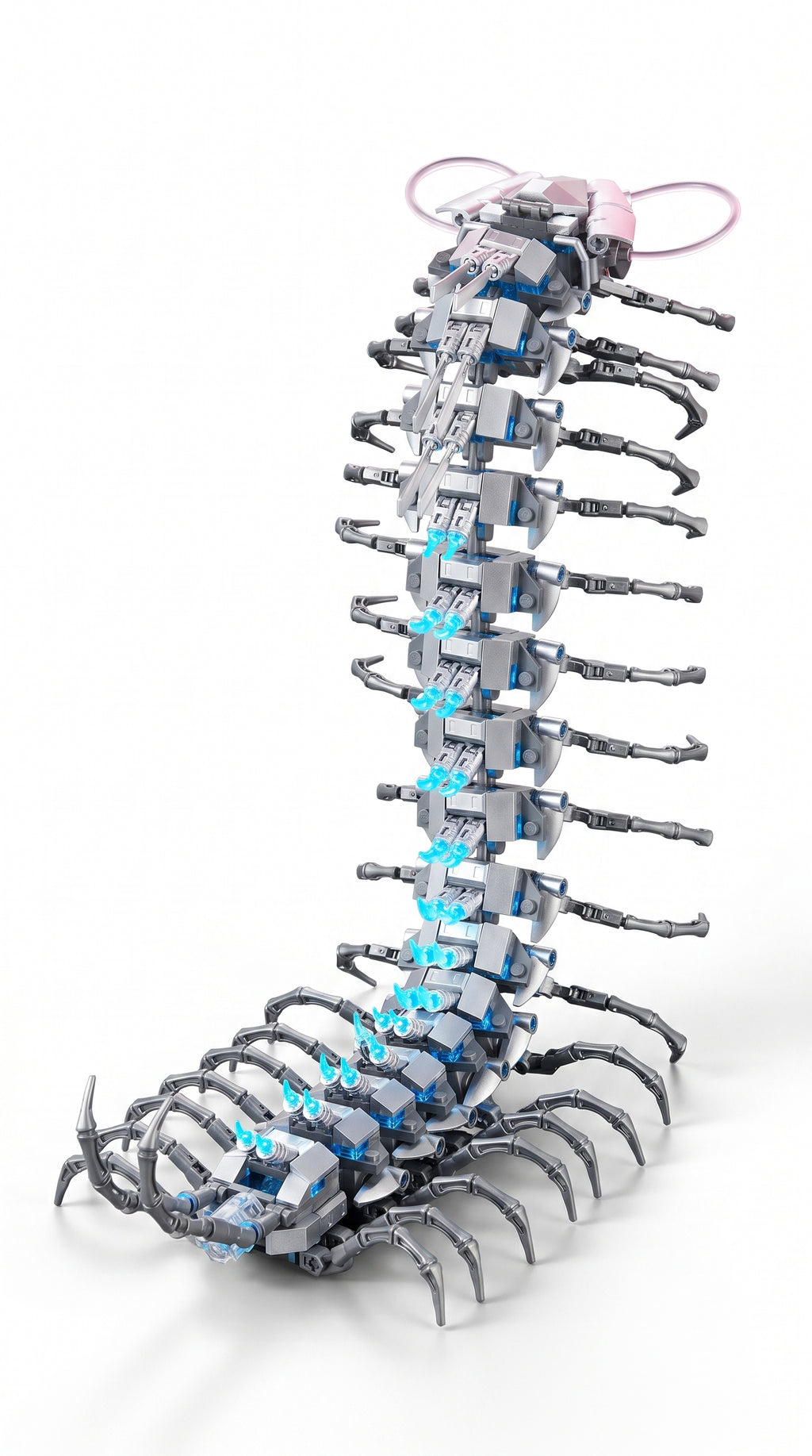 Cyber Centipede Brick Model (698 PCS)