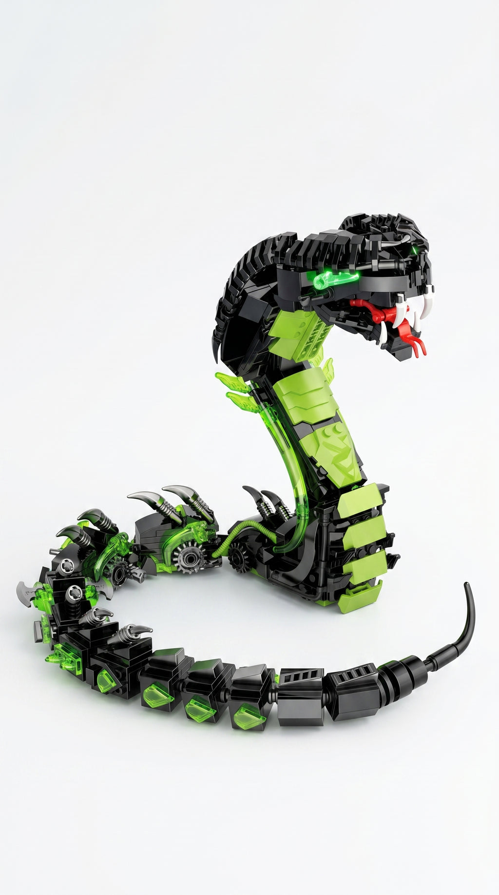 Mechanical Cobra Brick Model (689 PCS)