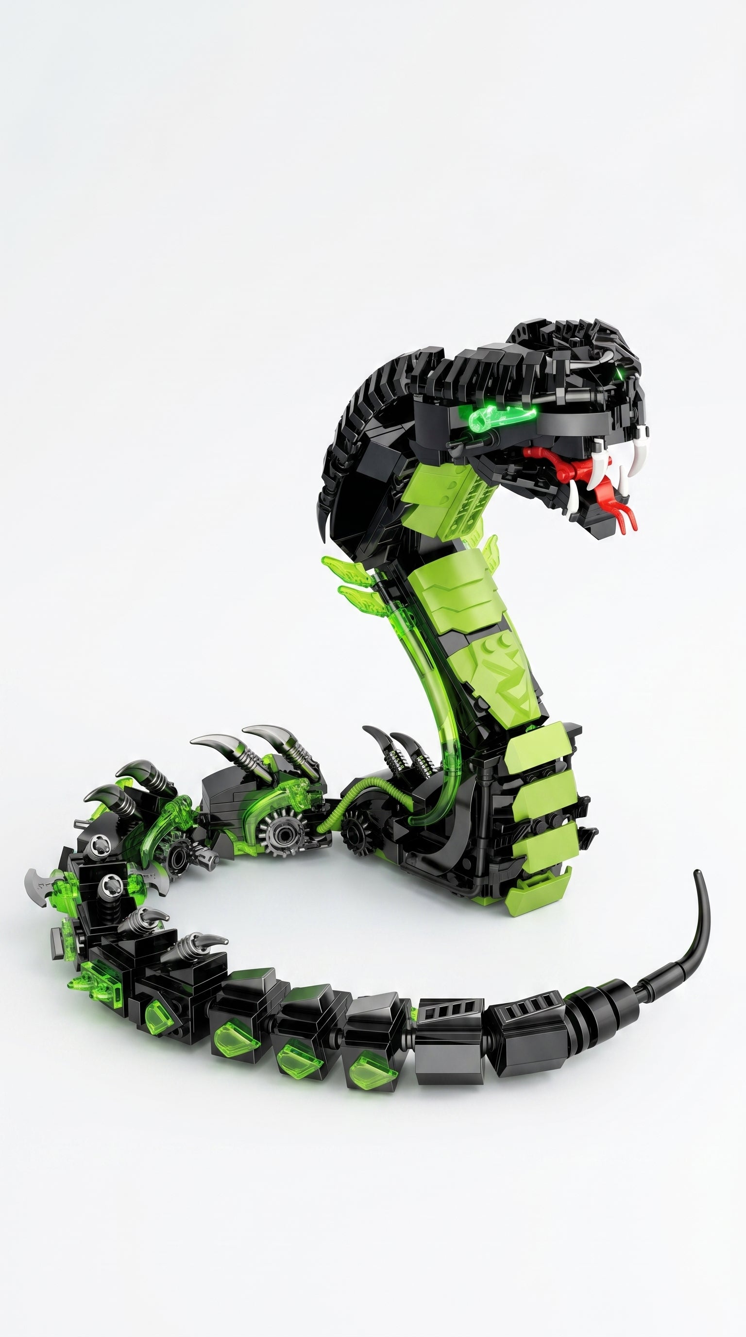 Mechanical Cobra Brick Model (689 PCS)