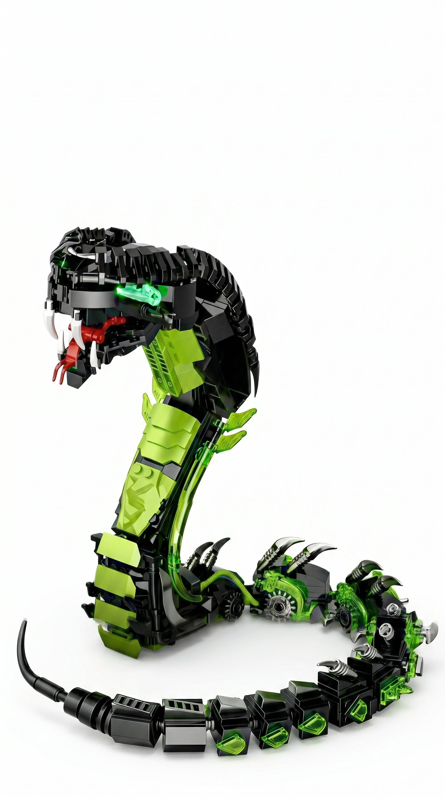 Mechanical Cobra Brick Model (689 PCS)