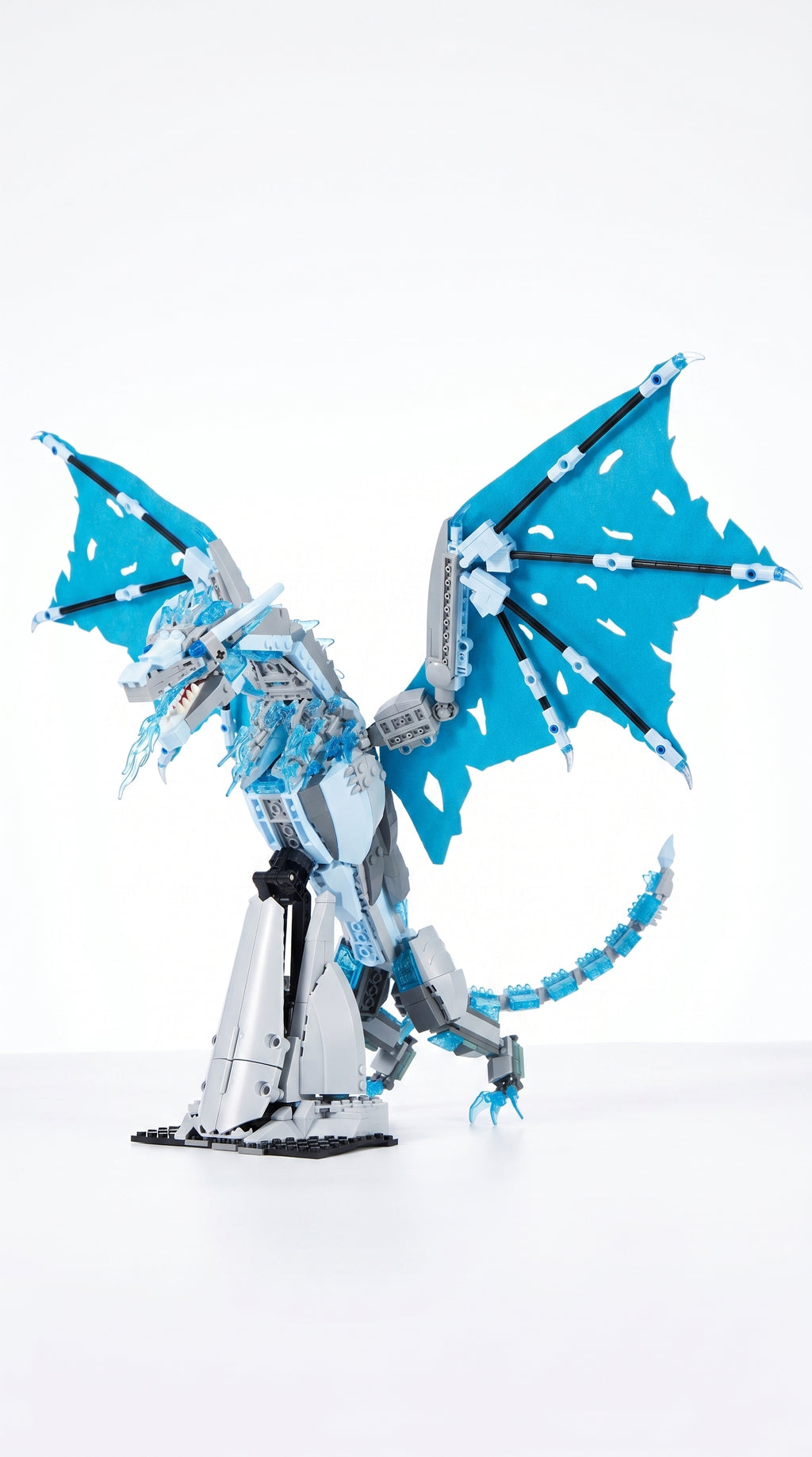 Ice Dragon Brick Model (1019 PCS)